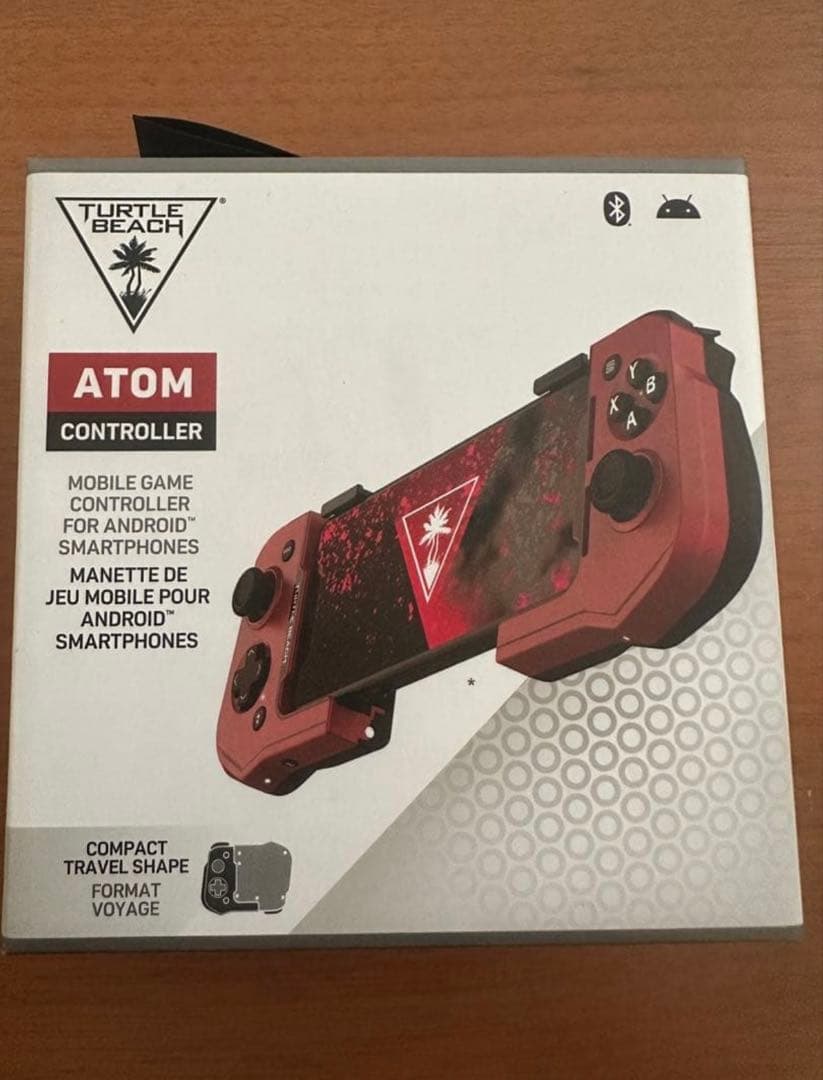 【新品】TURTLE BEACH モバイルコントローラー ATOM レッドTURTLE BEACH;未使用