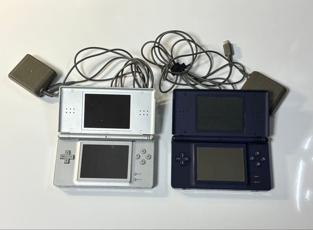 Nintendo DS Lite エナメルネイビー シルバー ２台セット