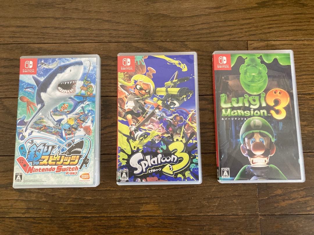 Nintendo Switch ゲーム3本セット