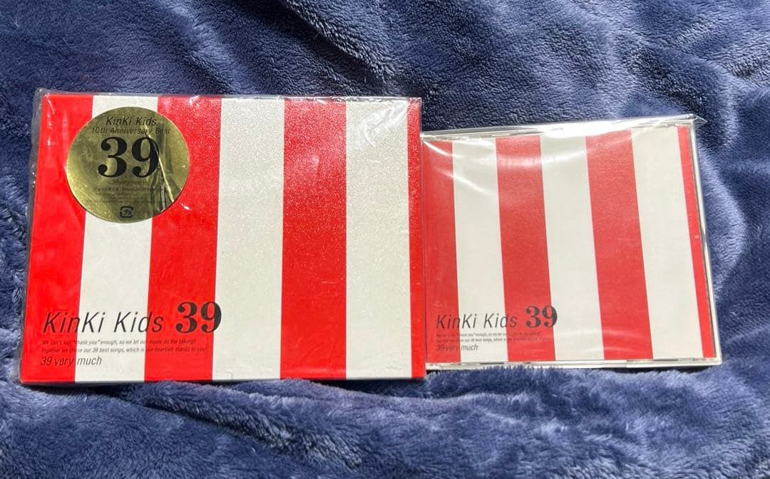 [4/20処分] KinKi Kids 39 CD 初回通常盤セット