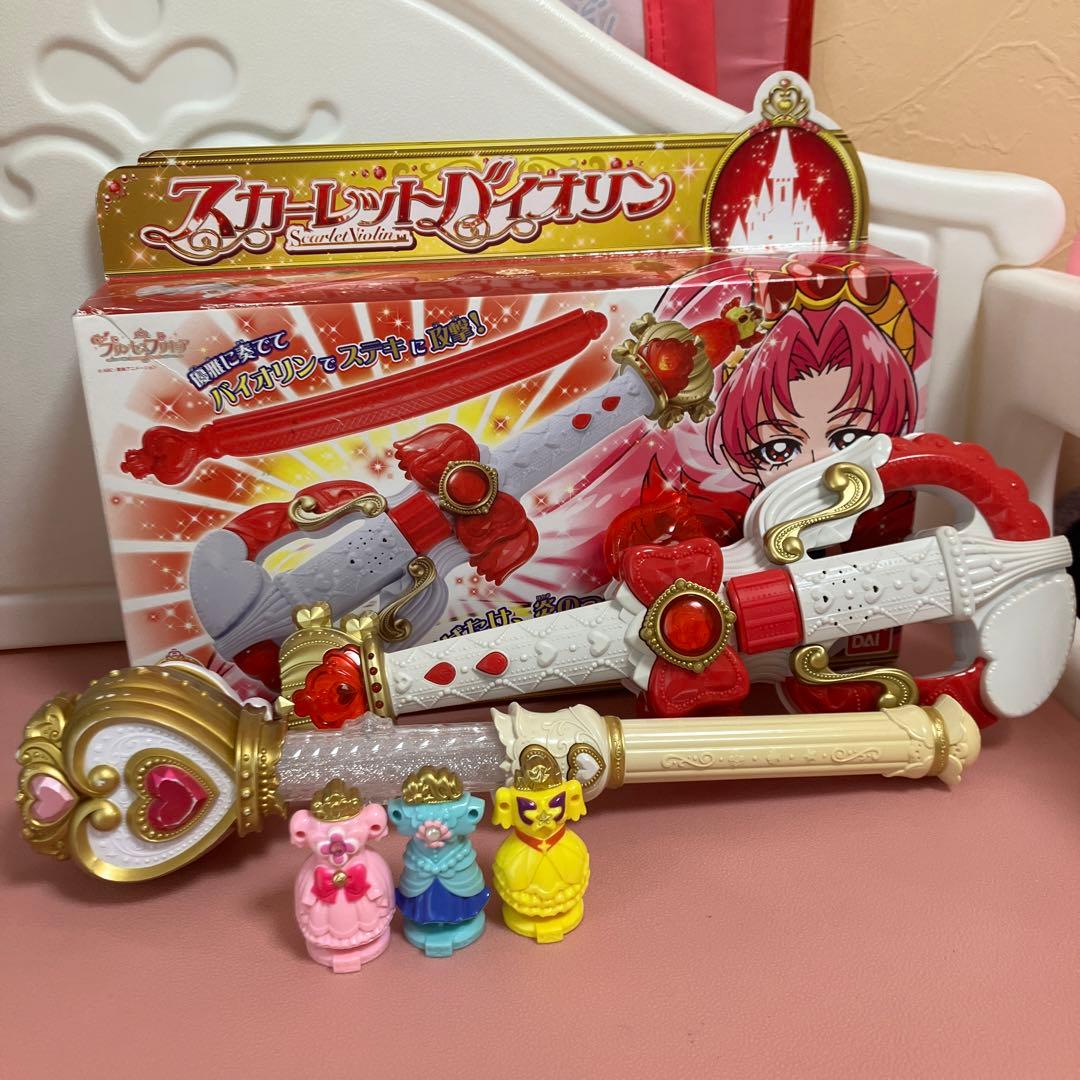 【専用】バンダイ プリキュア スカーレットバイオリンBANDAI;有损伤或污渍