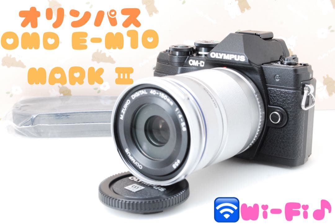 ❤️オリンパス OM-D E-M10 MarkIⅢ❤大人気ミラーレス♪Wi-Fi♪