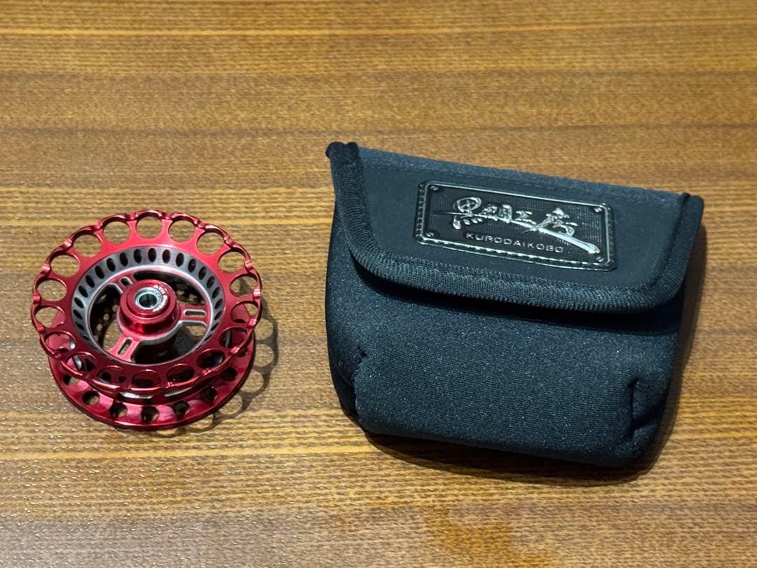 黒鯛工房 THEアスリート カスタムスプール 65F レッドチタン ①黒鯛工房;没有明显的损伤或污渍