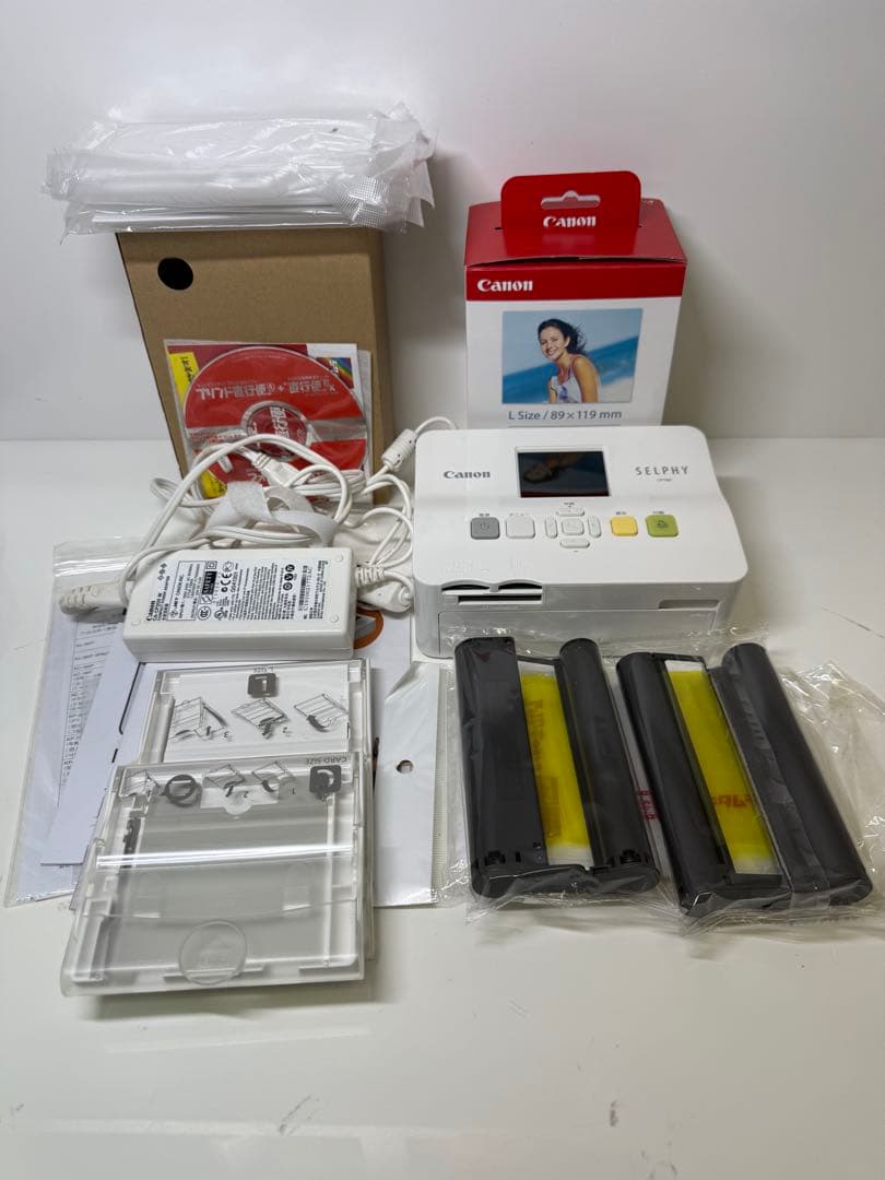 Canon SELPHY CP780 専用用紙インク・セルフィー　フルセットCanon;没有明显的损伤或污渍