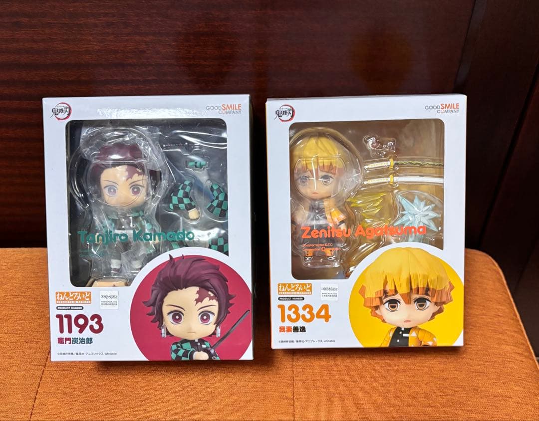 ねんどろいど 鬼滅の刃 竈門炭治郎 我妻善逸GOOD SMILE COMPANY;未使用