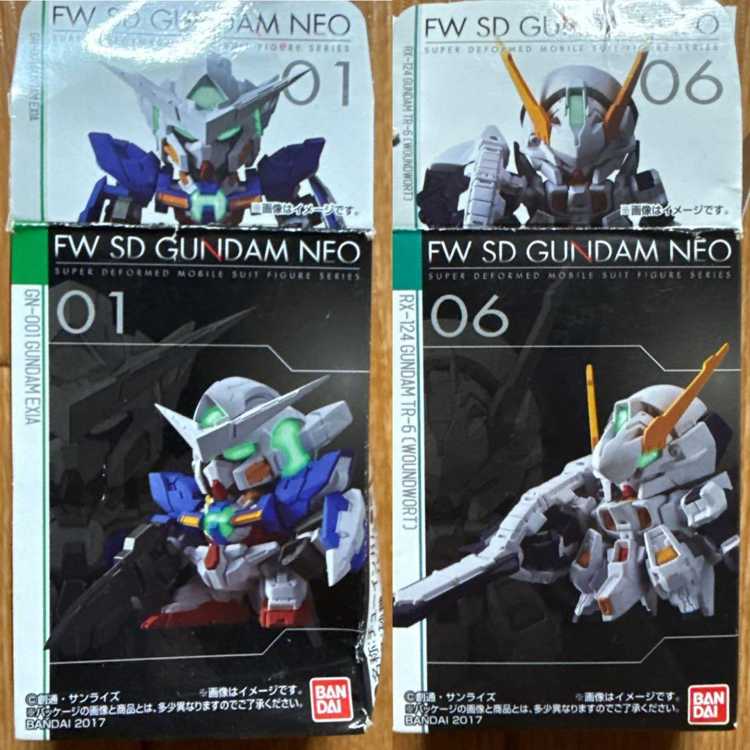 FW SD GUNDAM NEO 01 06 ガンダム セット
