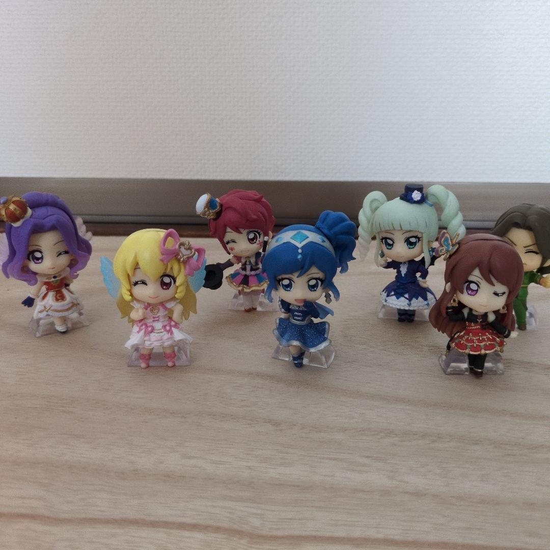 アイカツ！ ミニフィギュア 7体セット没有明显的损伤或污渍