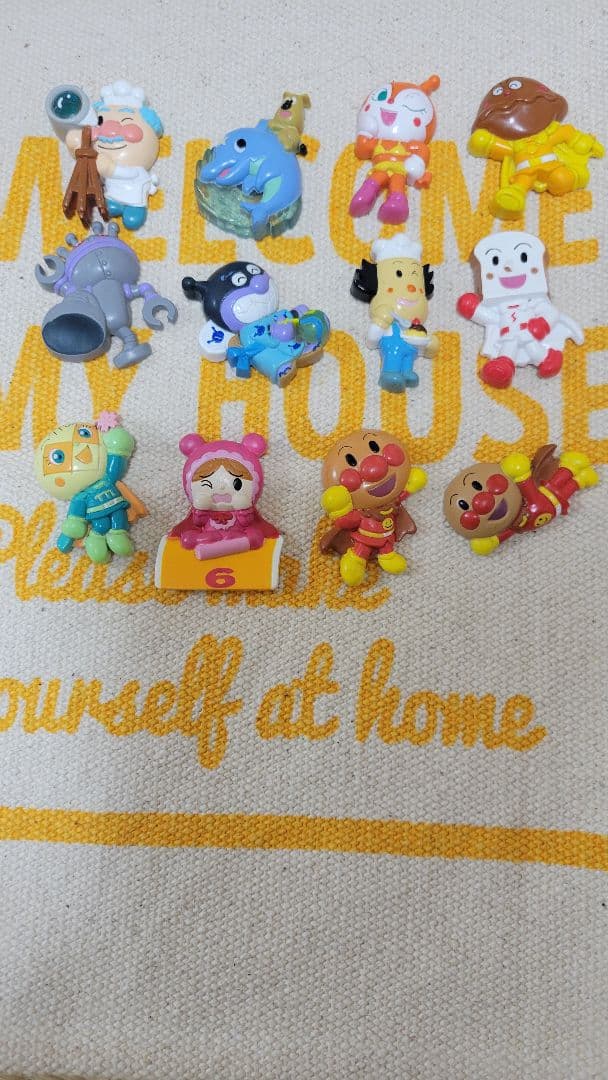 アンパンマンマグネット没有明显的损伤或污渍