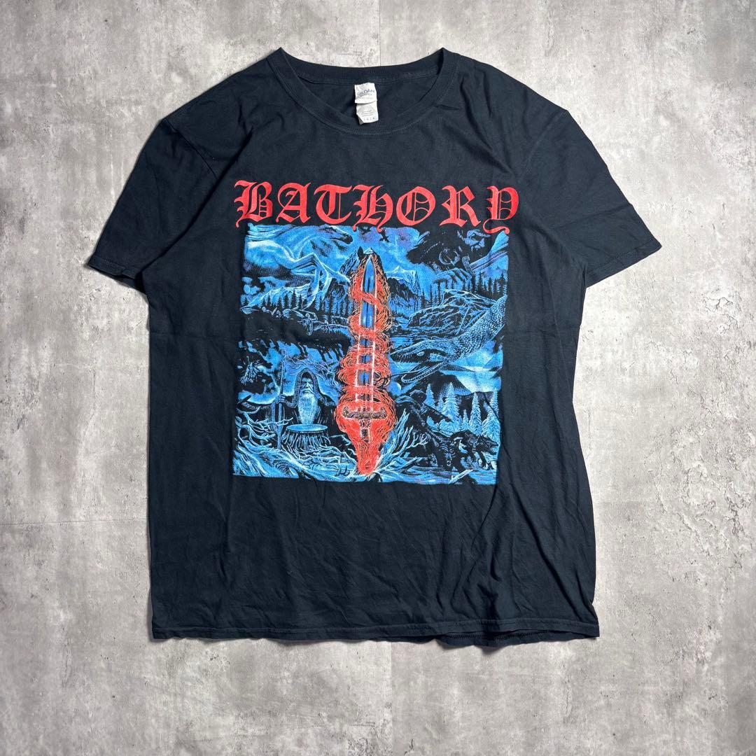 ギルダン　 Tシャツ　バンドT メタル　ブラック　アメリカ古着　L 4479