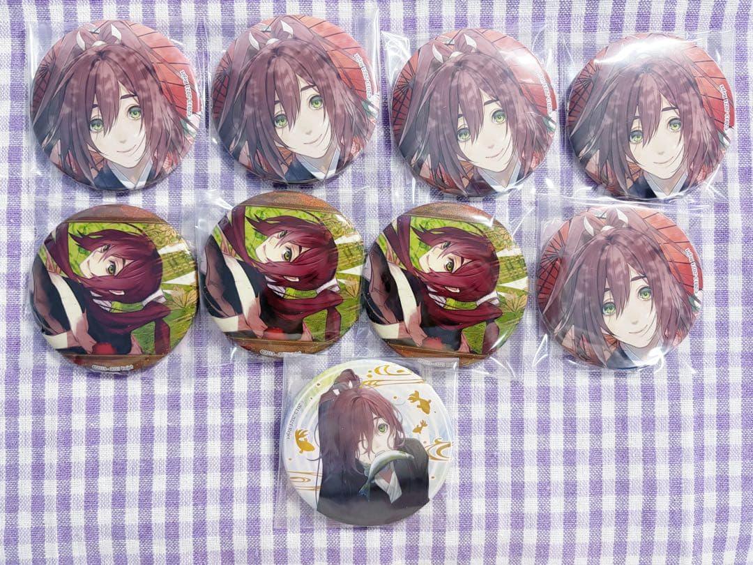 剣が君　鈴懸　缶バッジ　まとめ売り