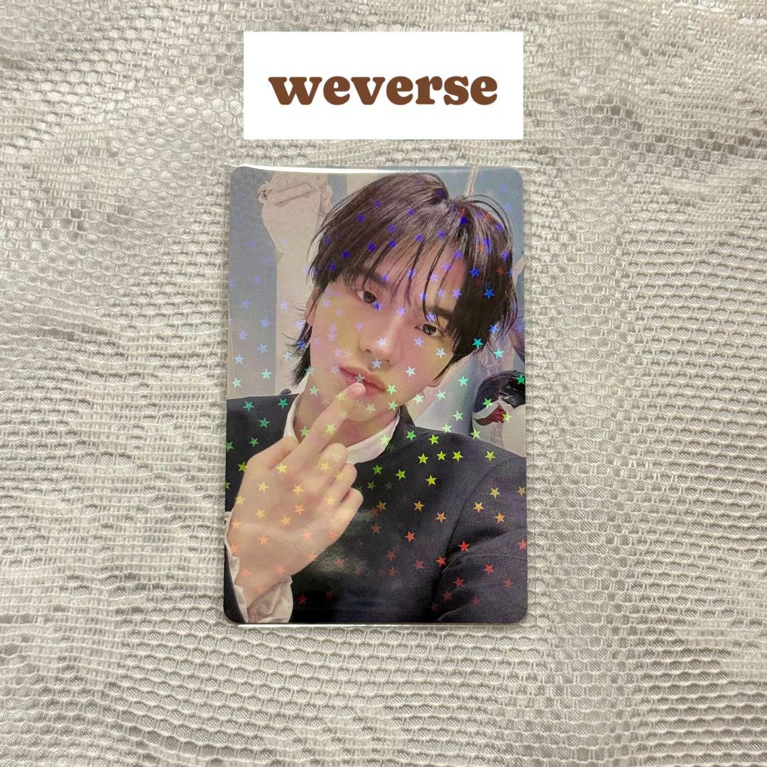 TWS NO TRAGEDY weverse 特典トレカ シニュ