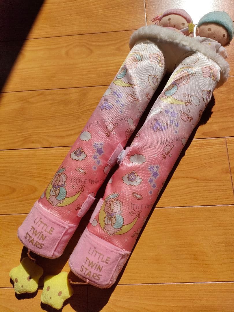★SANRIO　サンリオ　キキララ　リトルツインスターズ　ブーツキーパー　ピンク有些许损伤或污渍