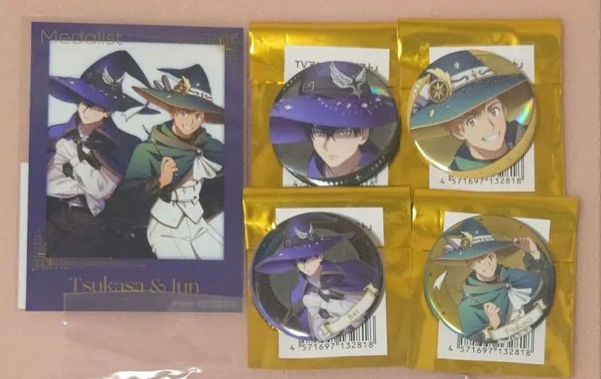 メダリスト　魔法使いver.　缶バッジ　特典　明浦路司　夜鷹純