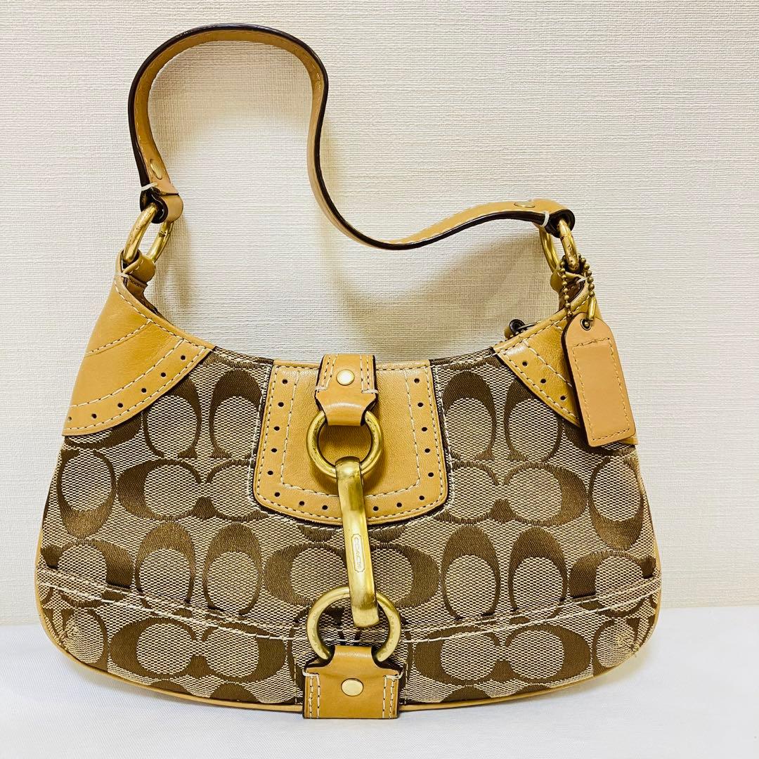 コーチ　ハンドバッグ　COACHコーチ;有些许损伤或污渍