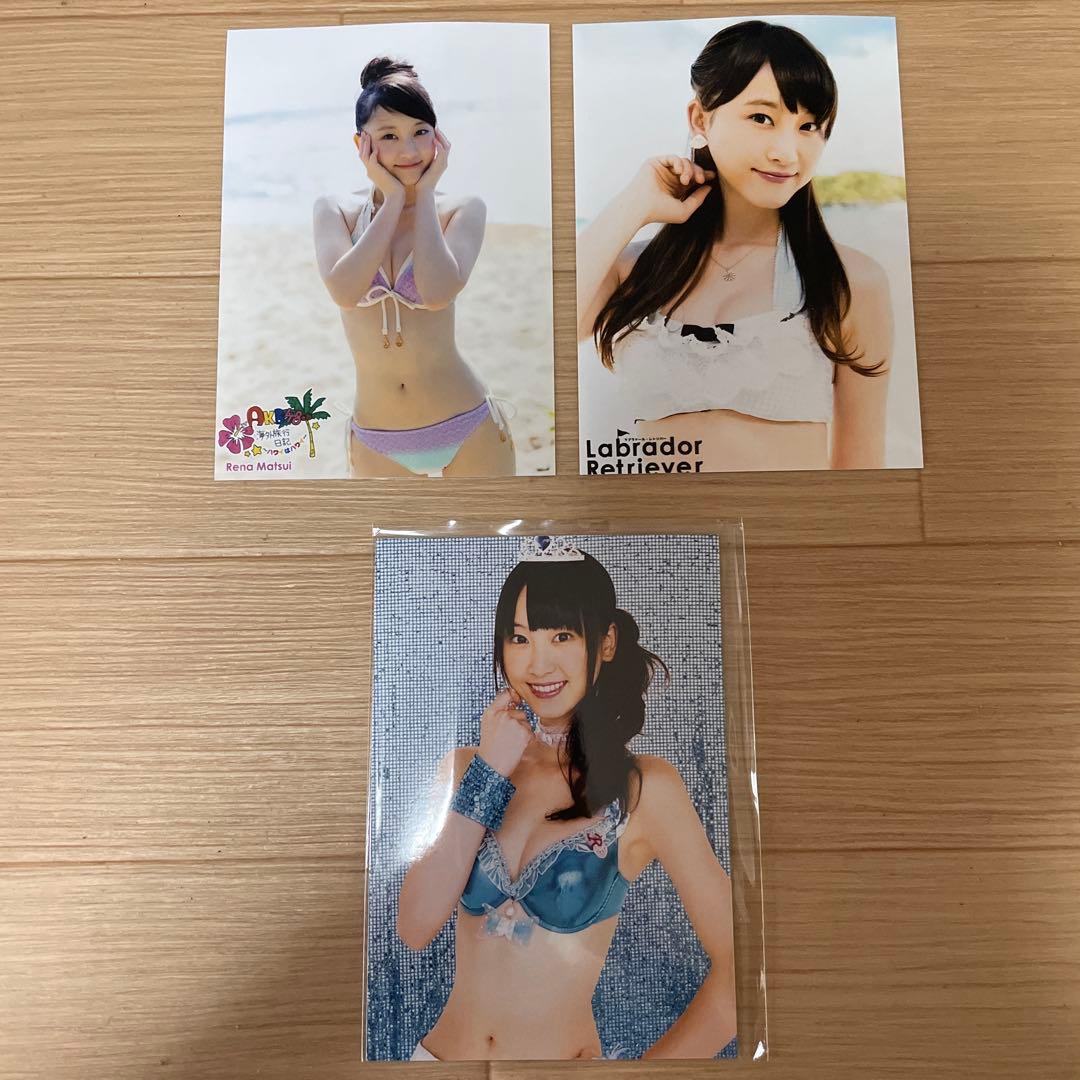 松井玲奈　生写真　No.67未使用