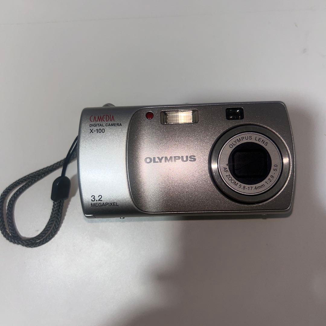OLYMPUS CAMEDIA デジタルカメラ X-100 今週末削除予定