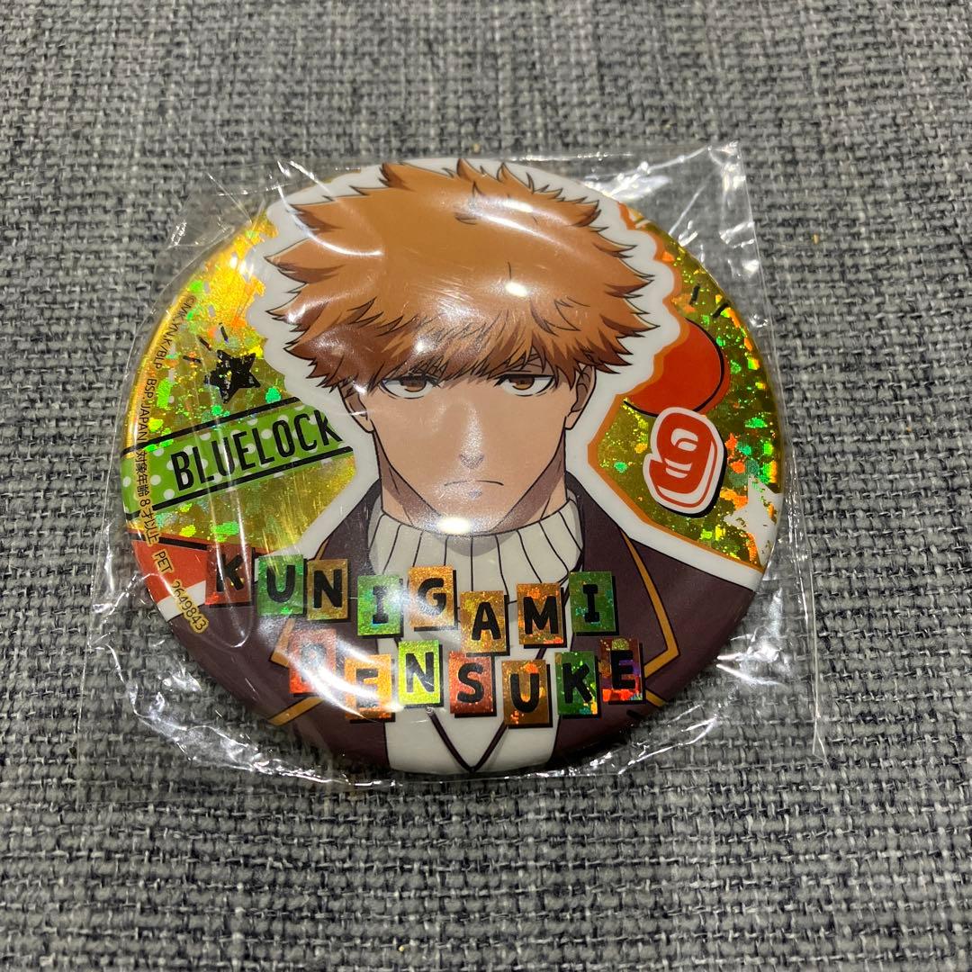 ブルーロック 國神 ホロ缶バッジ