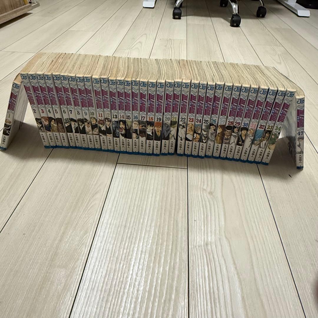 【まとめ売り】BLEACH ブリーチ 1〜34巻＋47巻+関連本3冊没有明显的损伤或污渍