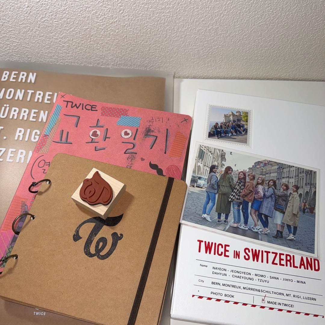 TWICE IN SWITZERLAND グッズ有些许损伤或污渍