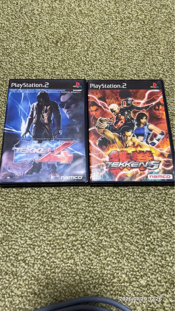 TEKKEN 4 & 5セット PlayStation 2没有明显的损伤或污渍