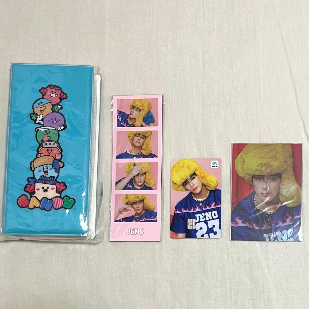 NCT dream md バインダー　4カットフォト　交通カード　ジェノ