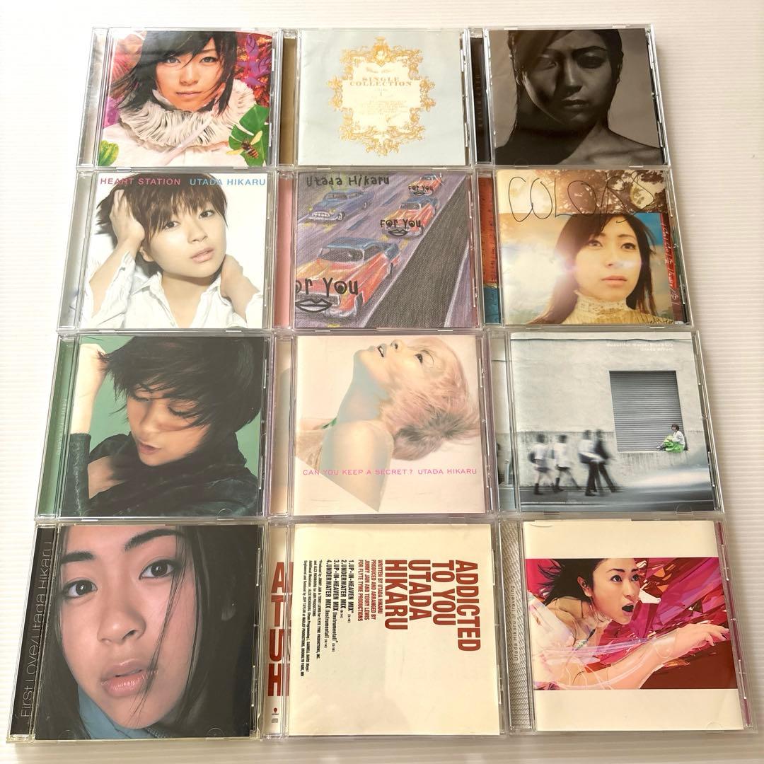 宇多田ヒカル CD12枚セット有些许损伤或污渍