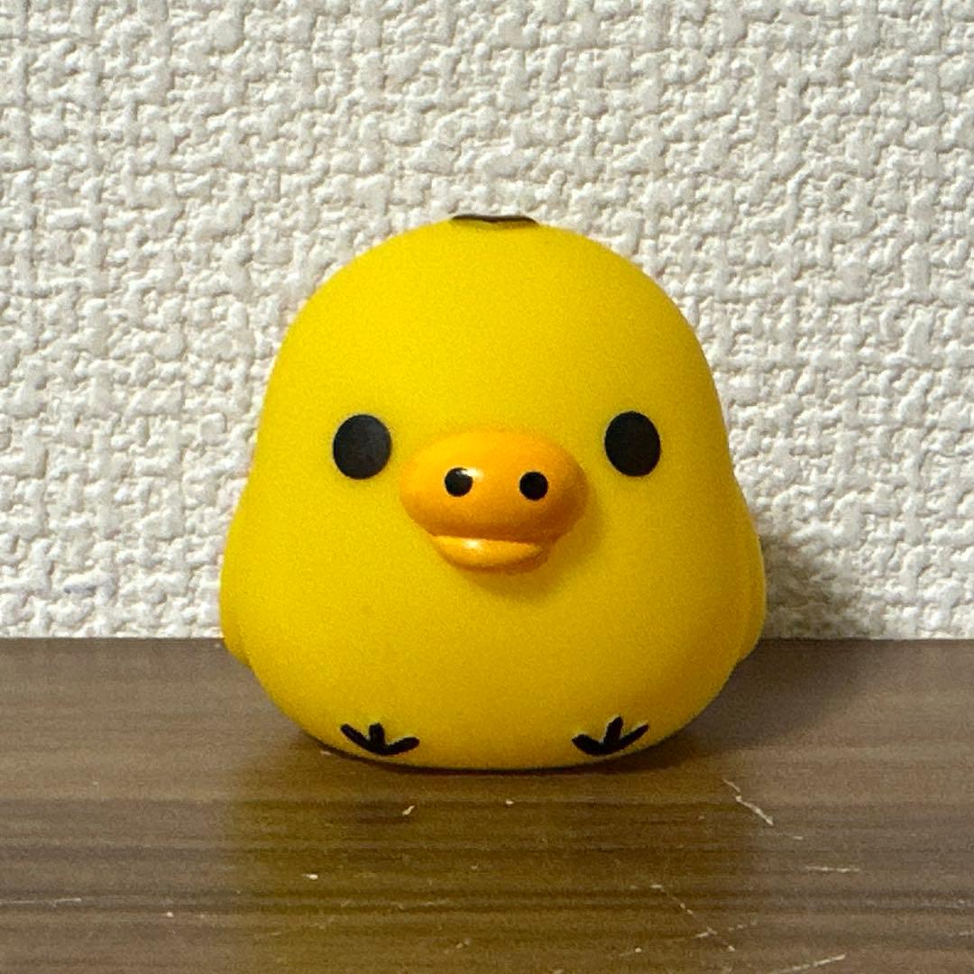 【希少】　サンエックス　リラックマ　キイロイトリ　ソフビバンクミニ　貯金箱有些许损伤或污渍