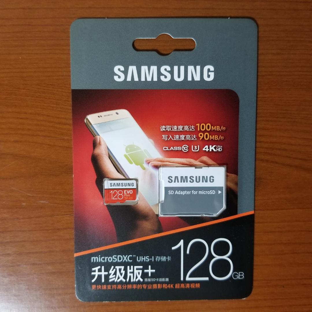 サムスン microSDXC EVOplus 128GB未使用