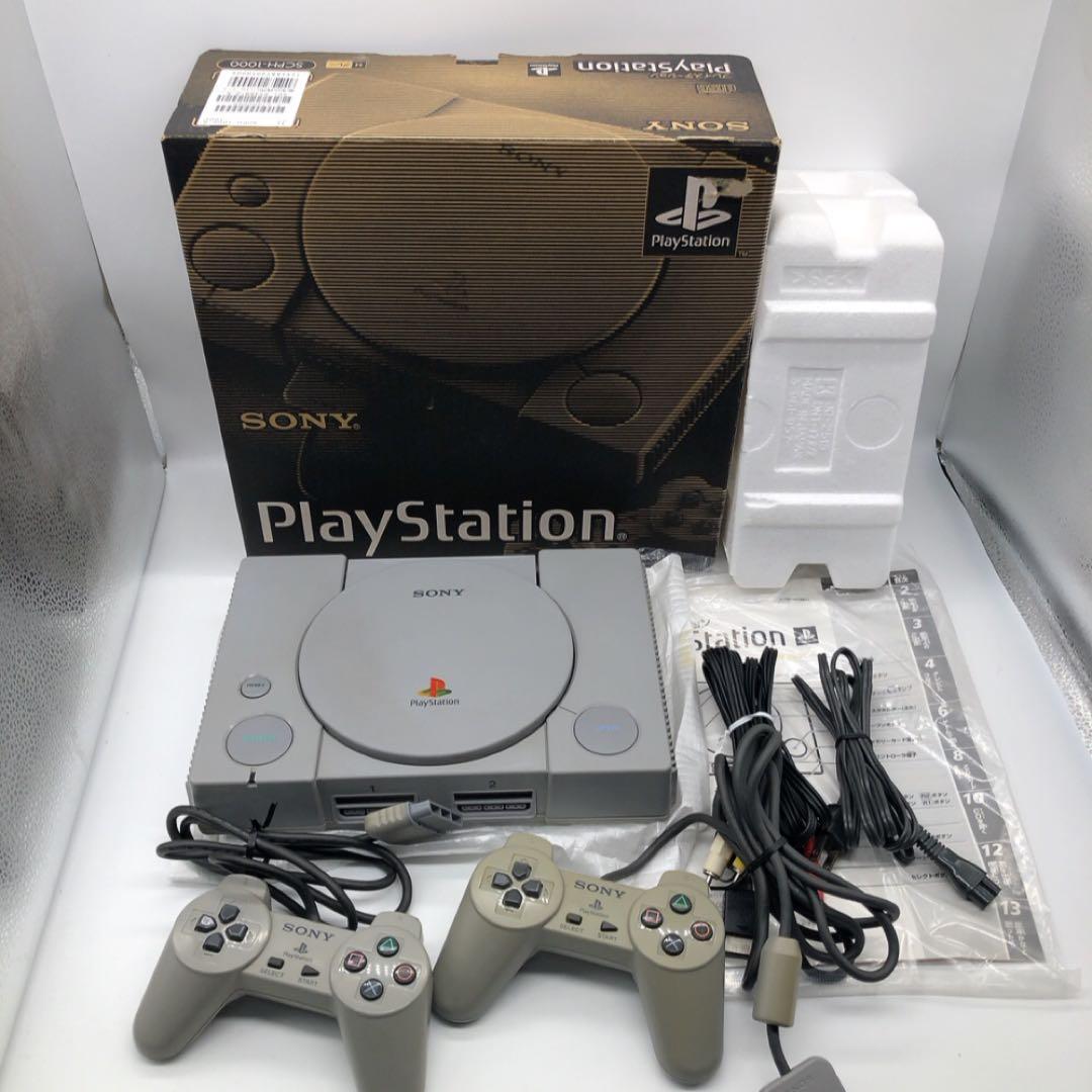 ジャンク SONY PlayStation 本体 SCPH-1000 初期型整体状态不佳