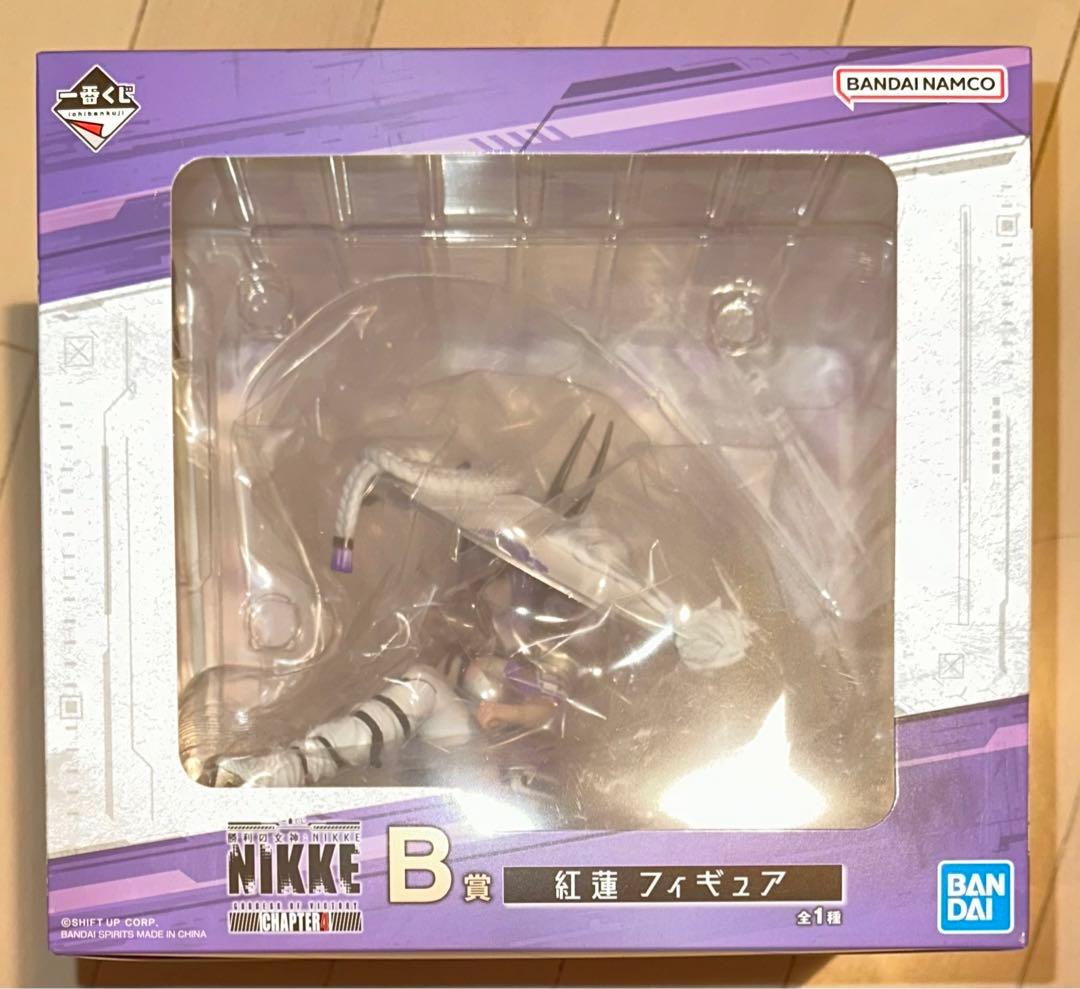 一番くじB賞NIKKE 紅蓮 フィギュア 未開封BANDAI;未使用