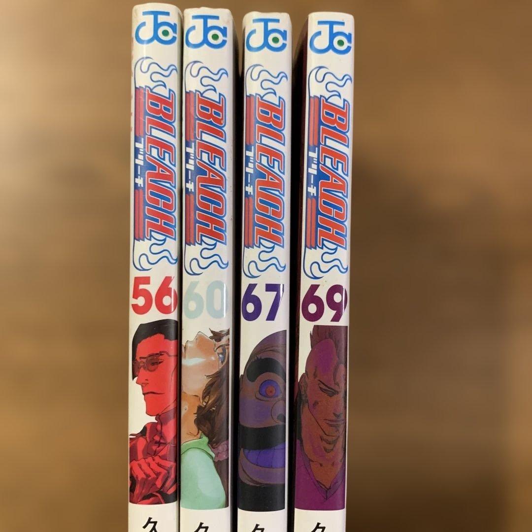 BLEACH 少年漫画 56 60 67 69巻初版セット