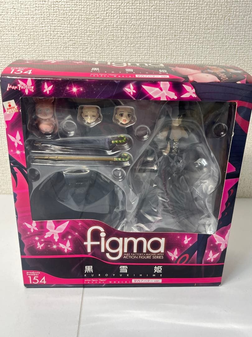 [未開封] 箱痛み figma 黒雪姫 学内アバターVer. アクセルワールド