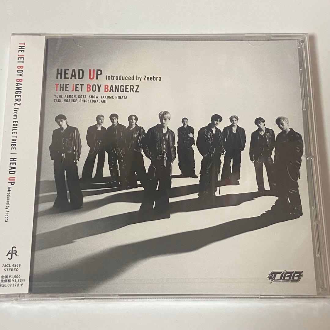 【新品未使用、匿名配送】TJBB HEAD UP 通常盤 CD 1点