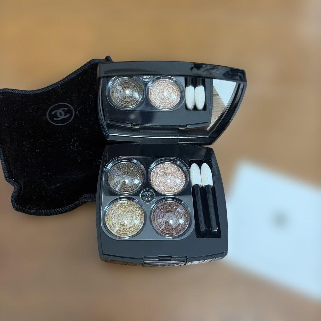 CHANEL LES 4 OMBRES 342 アイシャドウパレットCHANEL;接近未使用
