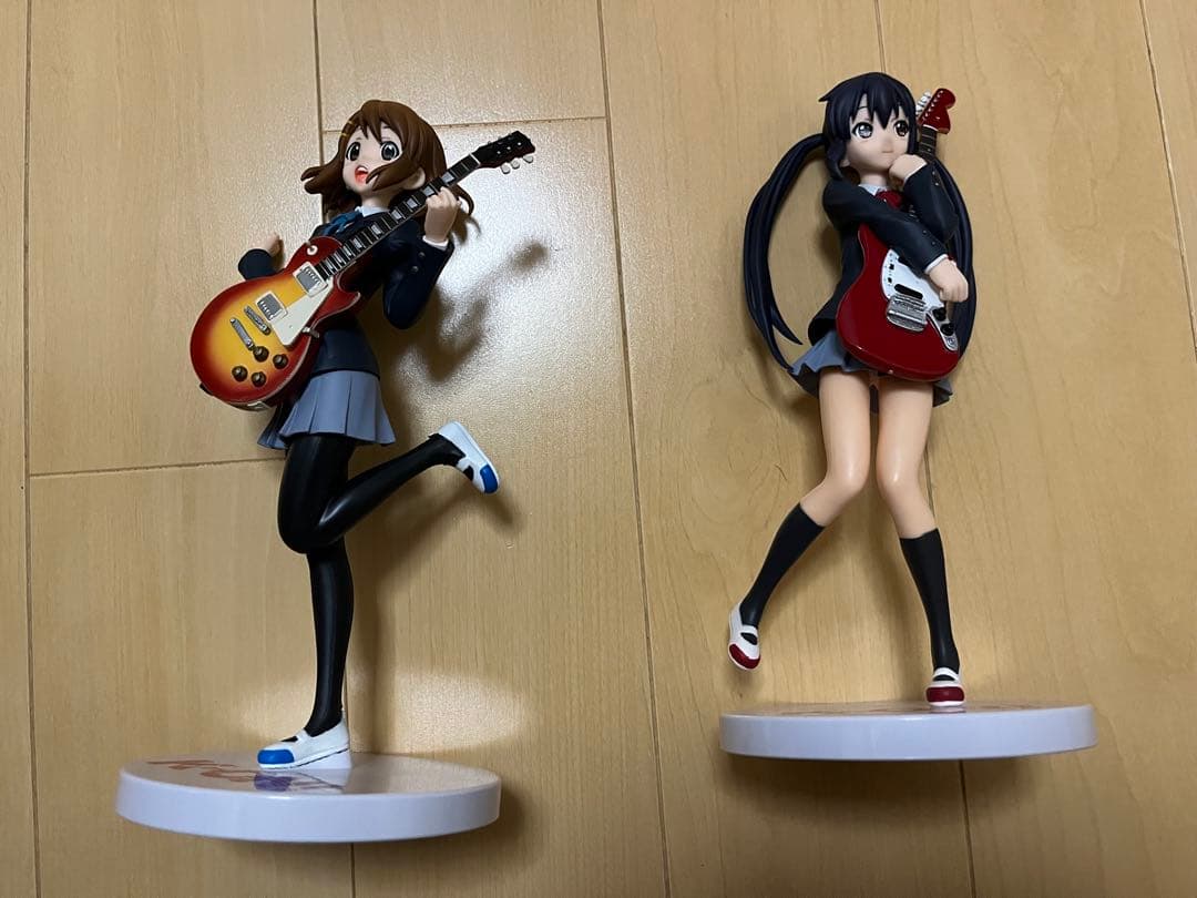 けいおん　セガ　プレミアムフィギュア平沢唯　中野梓の2点セット