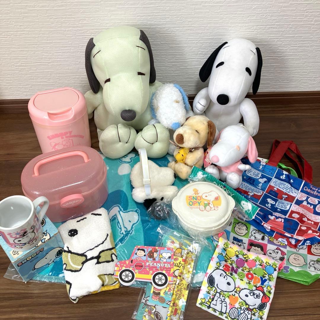 平成レトロ　SNOOPY ぬいぐるみ グッズ まとめ売り　大量