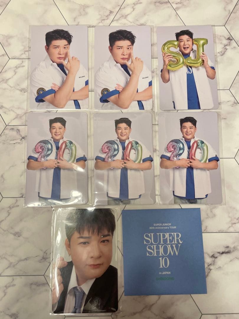 SUPERJUNIOR SJMarket トレカ ガチャ シンドン