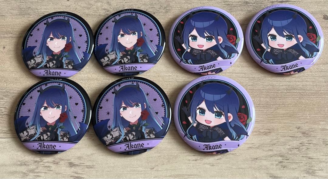 推しの子 Black Devil Stars 黒川あかね 缶バッジ