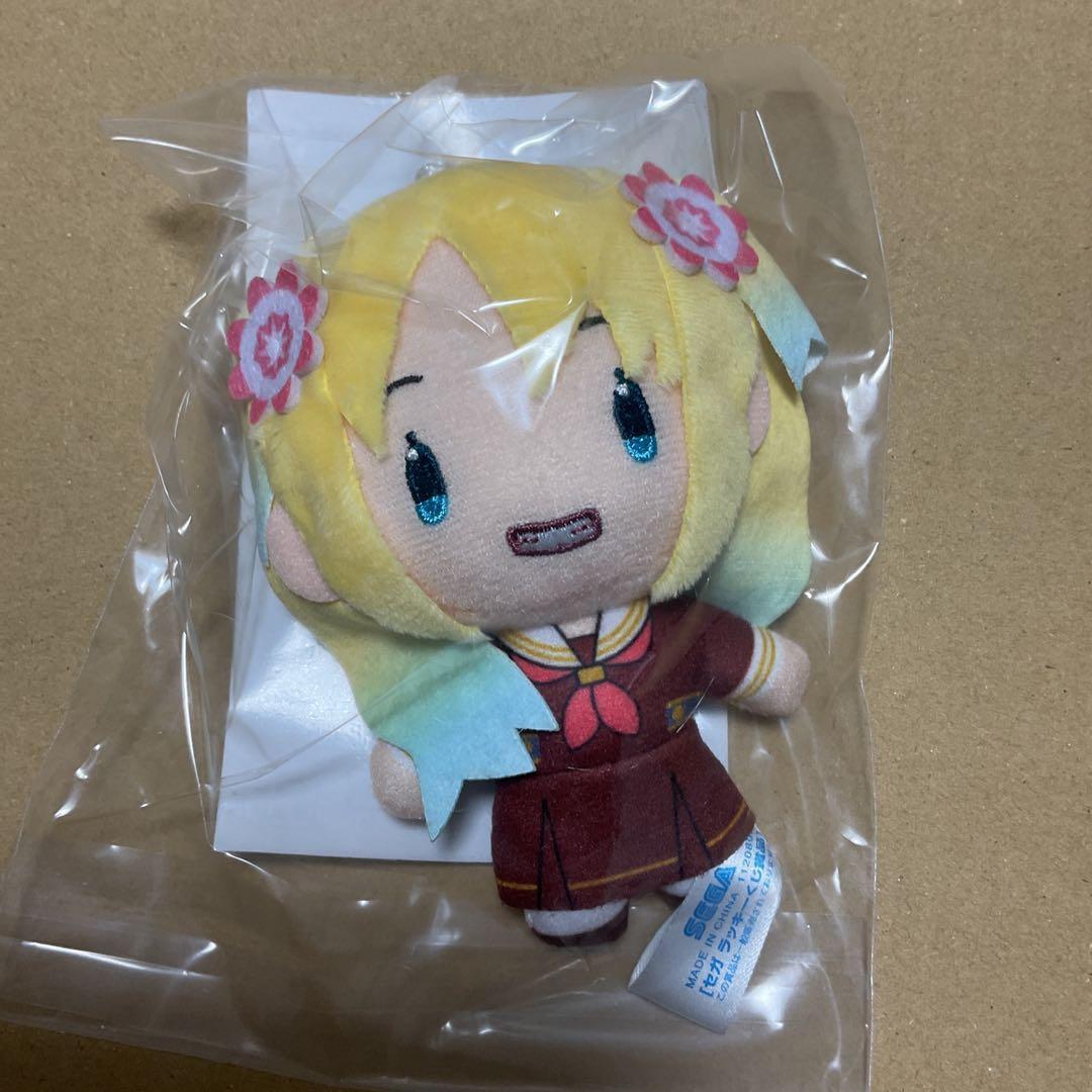 ラブライブ　蓮ノ空　セガラッキーくじ　D賞　大沢瑠璃乃 ぬいぐるみ未使用