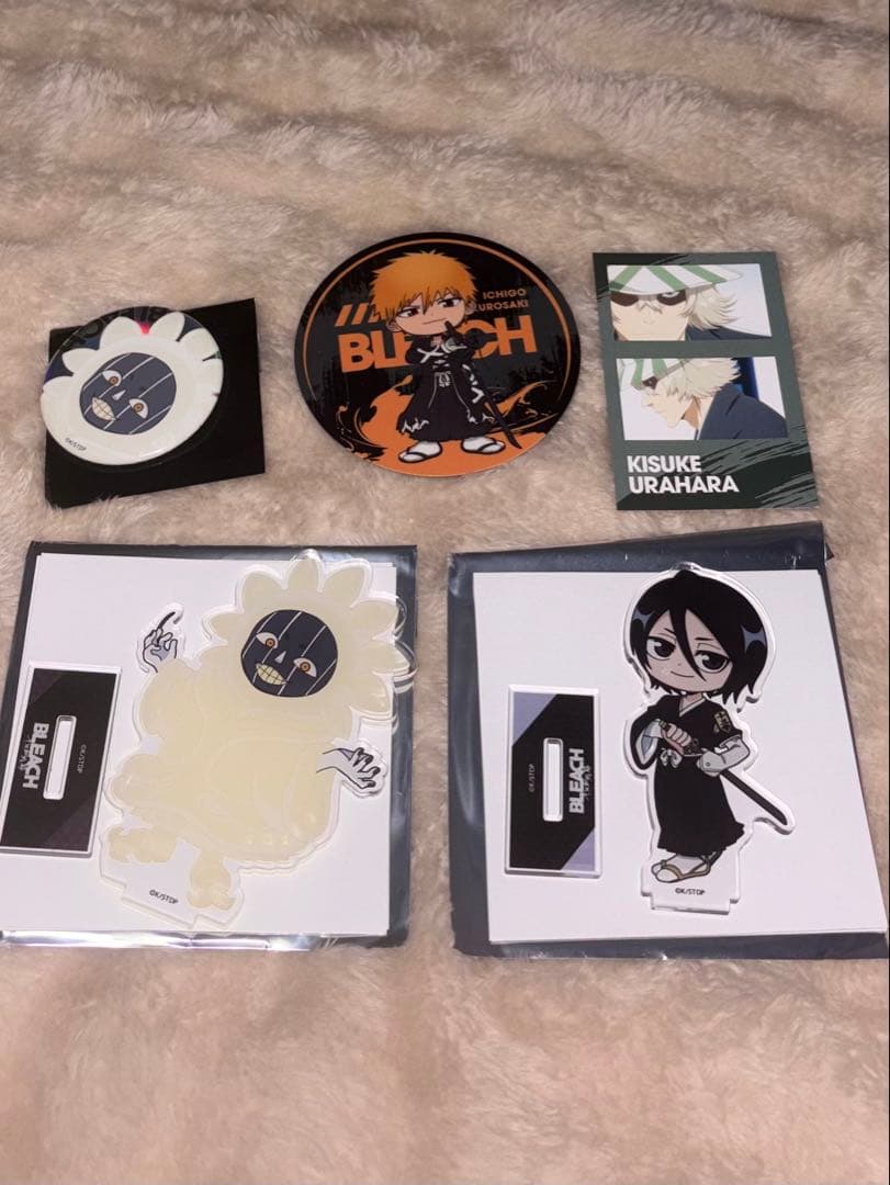 BLEACH 黒崎一護 朽木ルキア 浦原喜助 涅マユリ Amoクレープコラボ