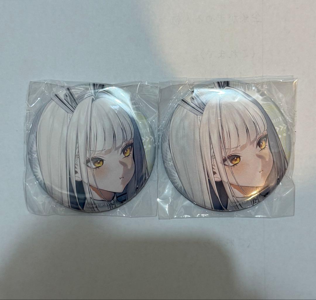 勝利の女神 NIKKE Funny Face 缶バッジ 2個セット　ブラン未使用