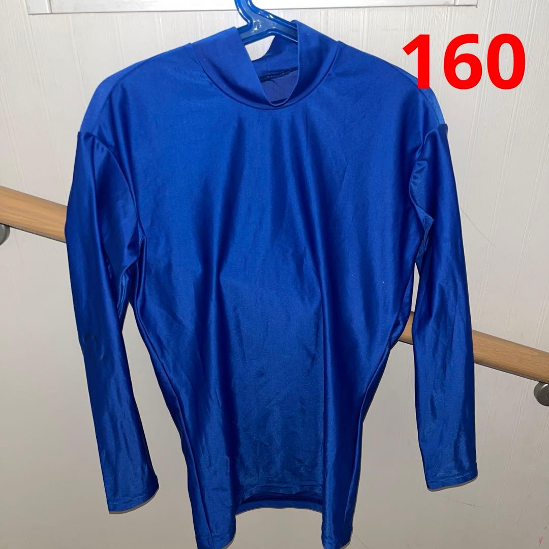 値下げ❗️X-TEAM SPORTS アンダーシャツ 青 160没有明显的损伤或污渍