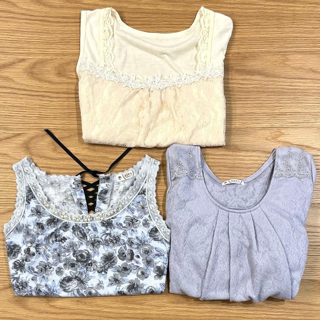 【最終価格】axes femme カットソー　まとめ買いaxes femme;没有明显的损伤或污渍