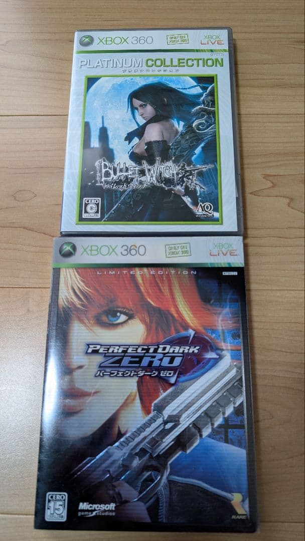 Xbox 360 Perfect Dark Zero 限定版 バレットウィッチXbox360;有些许损伤或污渍
