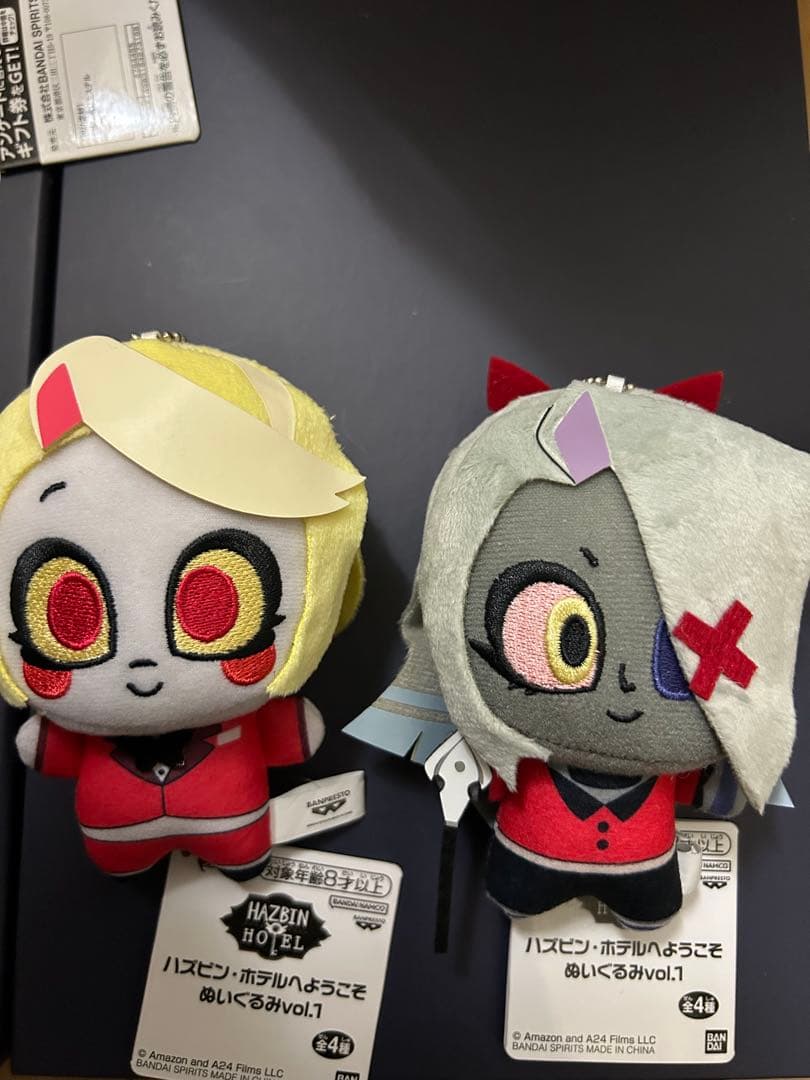 ハズビンホテルへようこそ ちびぐるみ マスコット チャーリー ヴァギー