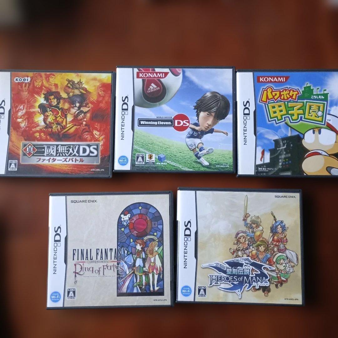 Nintendo DS ソフト 5本セット まとめ売りNintendo DS;没有明显的损伤或污渍