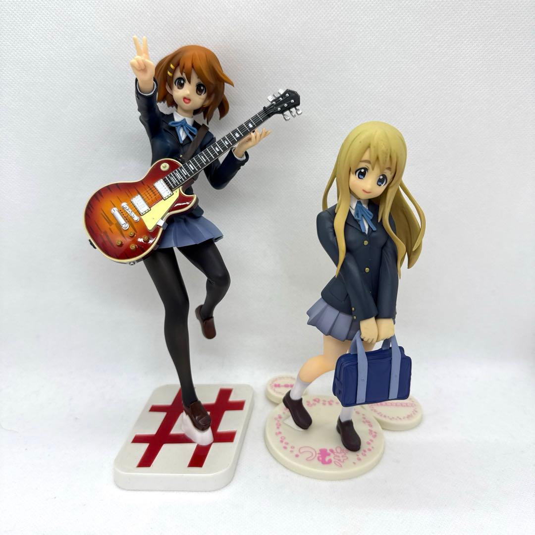 けいおん！ 平沢唯 琴吹紬 フィギュア ジャンク品