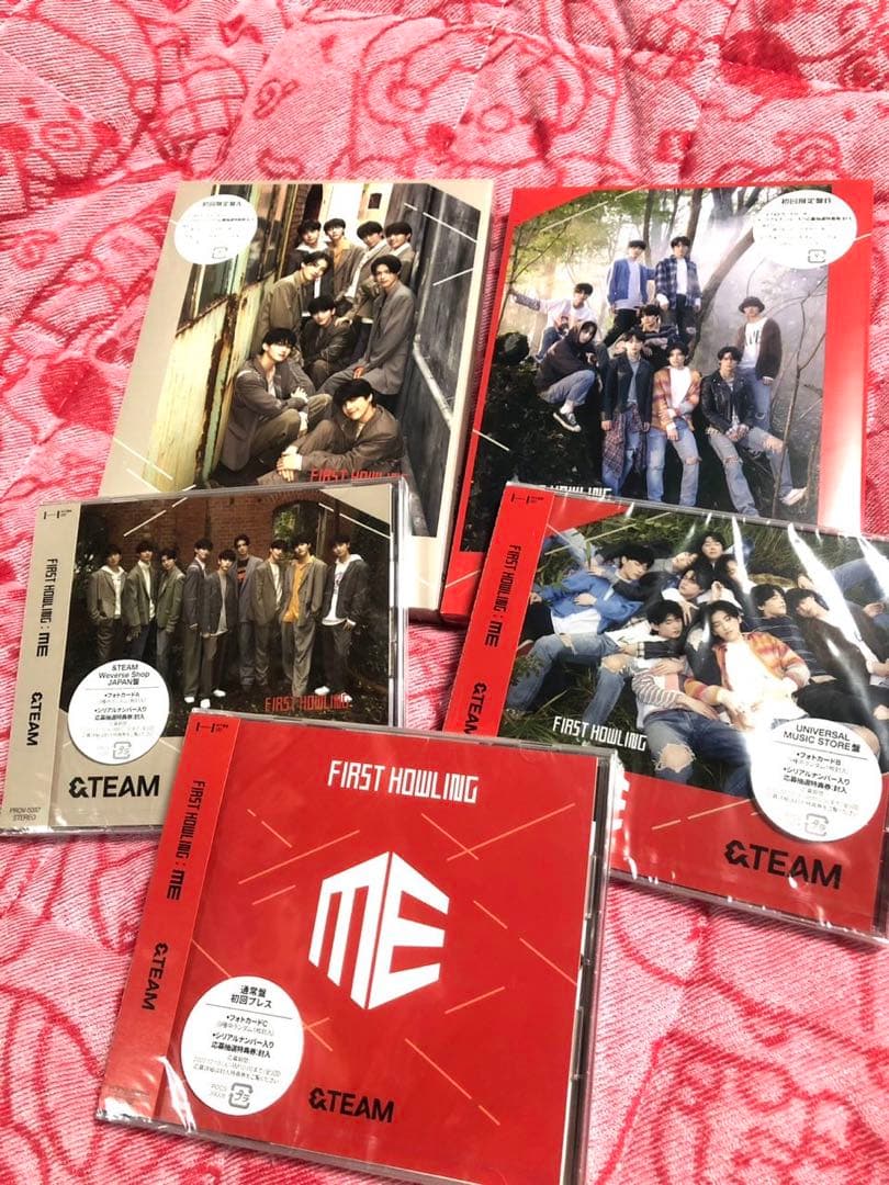 &TEAM エンティーム FIRST HOWLING:ME CD DVD 未開封