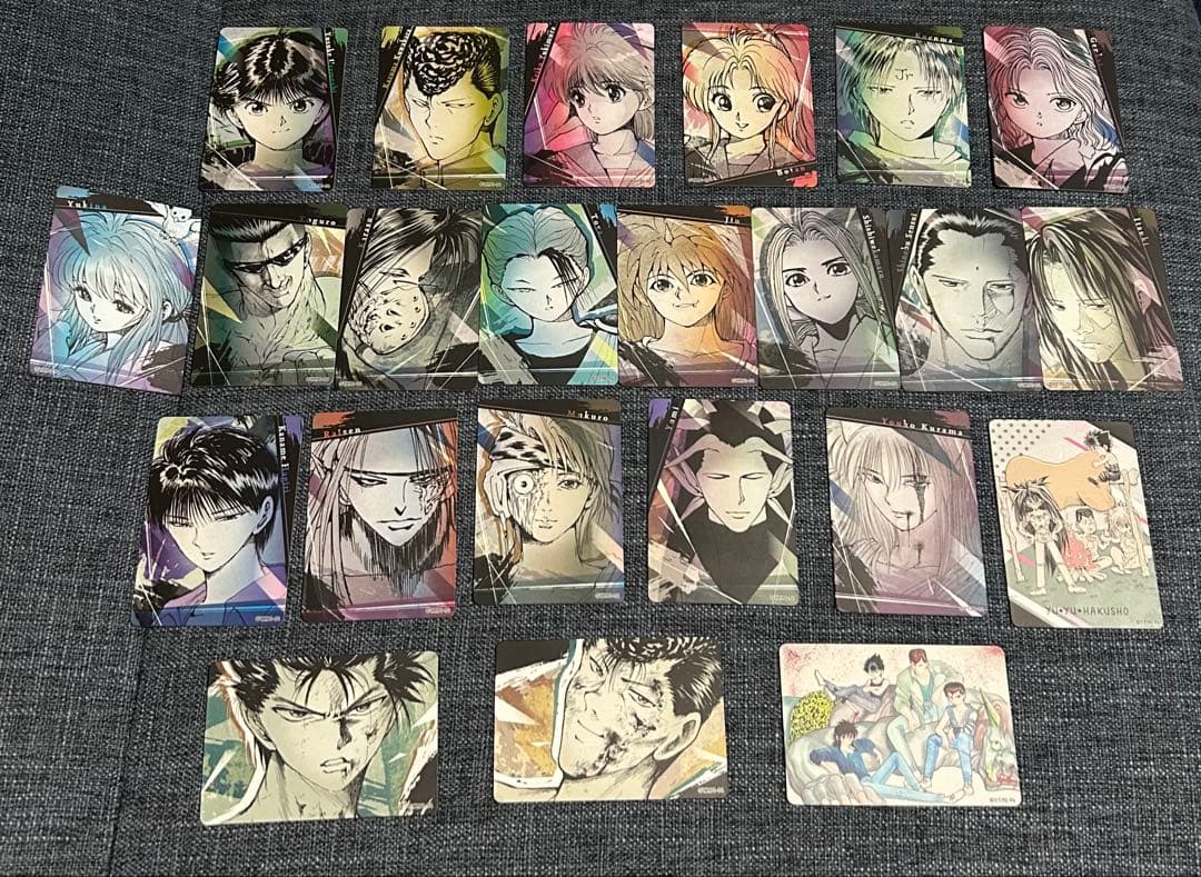 冨樫義博展 幽遊白書 マグネットステッカーコレクション　23枚セット