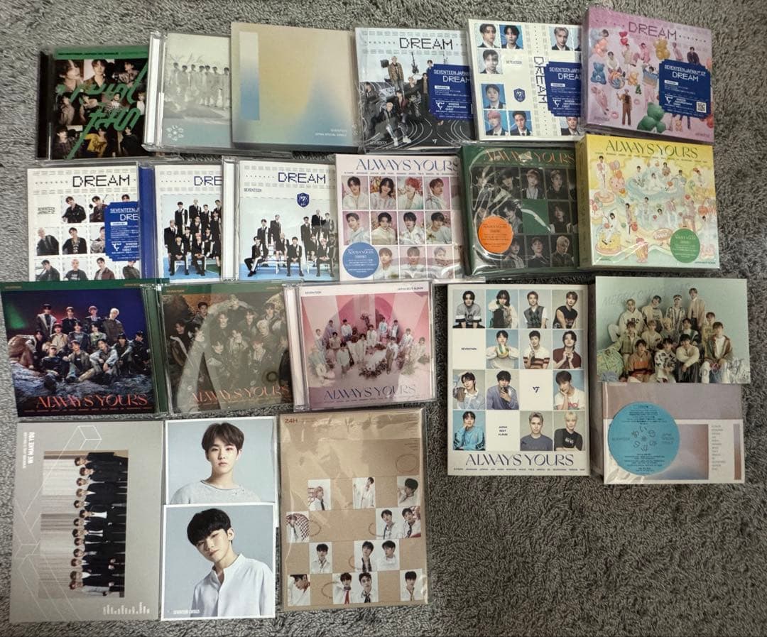 SEVENTEEN セブチ 日本アルバム CD DVD まとめ売り